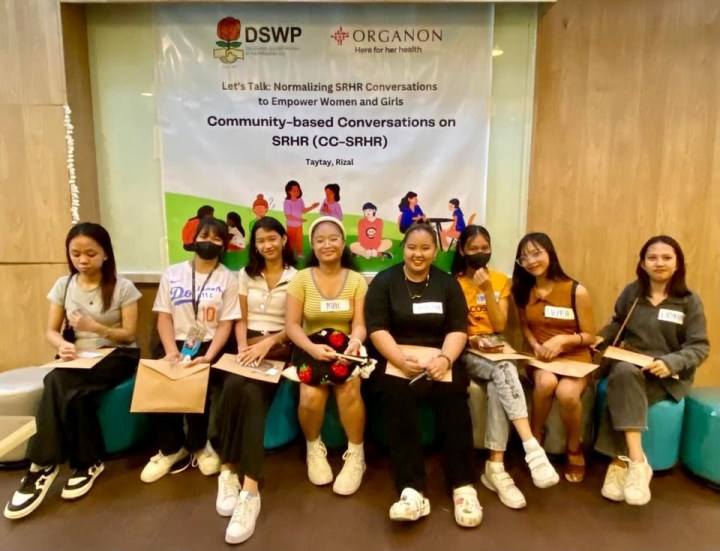 DSWP empowers women and girls in the Philippines to understand their sexual and reproductive health